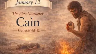 January 12: The First Murderer - Cain - Genesis 4:1-12