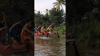 Kerala Snake Boat Race: Chundan Vallam Power! #ChundanVallam #VallamKali  #keralaboatrace