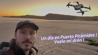 Puerto Pirámides. Chubut. Patagonia Argentina. Recorrido y vuelo en dron. 