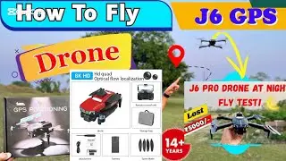 Full Riview of #J6 Pro #RC #Brushless #Drone camera 