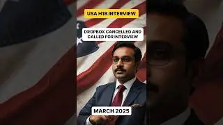 USA H1B Visa interview Experience #usavisa #usa #visa #h1bvisa #h1b #interview #interviewexperience