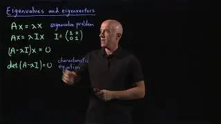Eigenvalues and eigenvectors | Appendix D | Differential Equations for Engineers