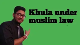 what is khula under muslim law? #khula, #khula_as_ground_of_divorce,