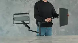 Alberenz&reg; Laptop & Monitor Arm &ndash; Ergonomic Setup for Ultimate Desk Comfort