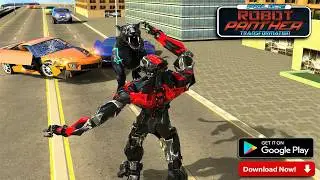 US Police Transform Robot Car: Black Cop Panther