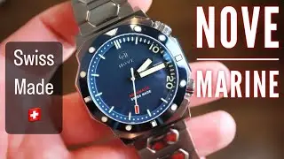 Обзор швейцарских часов NOVE Marine Automatic Diver