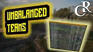 UNBALANCED TEAMS//Team Balancing Problems - Battlefield 1