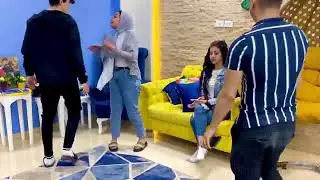 رد فعل رحاب علي البيست فرند هتعيش معانا علي طول