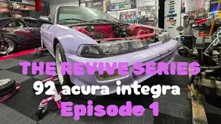 The beginning of new life for the 92 da integra step one strip it all down...