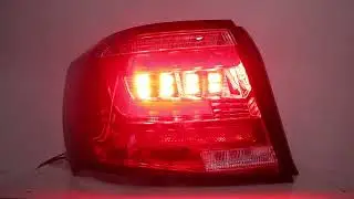NEW RED LED Sequential Tail Lights Lamp for-2008-2014-Subaru Impreza WRX Sedan
