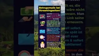 Betrugsmails bei Streamingdiensten!