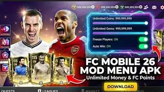 FC MOBILE MOD MENU V26.1.02 ✅ Unlimited Money, Fc Points - FC Mobile Mod Menu _ Fc Mobile Mod Apk 