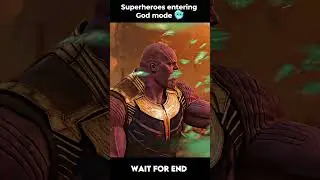 Superheroes entering God mode 🥶