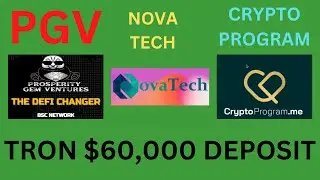 PGV Tron Contract $60,000 Deposit.