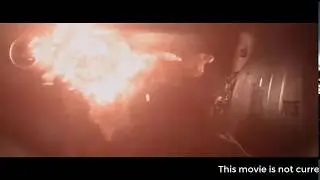 Terminator: Dark Fate Movie 2019 - Action in aeroplane