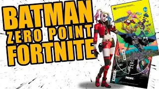 Batman/Fortnite: Zero Point Comics Include Rare DLC? 1 Week To Order The Rarest Skin In Fortnite!