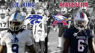NATIONALLY RANKED EAGELS OPEN DISTRICT PLAY C.E. King vs Atascocita 2024 Texas High School Football