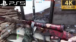 Battlefield 5: Conquest Gameplay [64/9 K/D] PS5 (No Commentary)