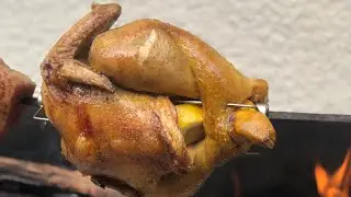 🍗 POLLO ASADO 🍗 a la LEÑA 🔥