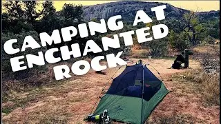 Primitive Camping At Enchanted Rock