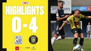 Southend United 0-4 Harrogate Town Highlights (12/09/20)