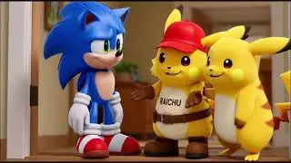 Raichu and his brother Monty the Raichu