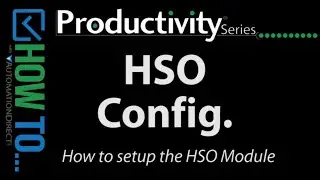 Productivity Series PLCs Motion Control - Setup High Speed Output Module from AutomationDirect