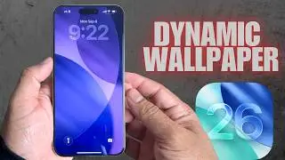 Как включить динамические обои на iPhone 17 | iOS 26
