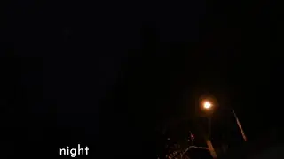 A man wakes up, but it's dark outside | Night