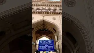 Charminar all details entry fees | Hyderabad must visit places #charminar #hyderabad vlog