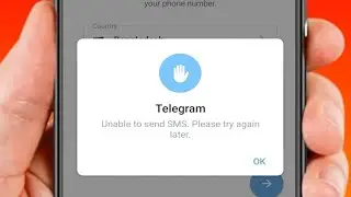 Как исправить ошибку &laquo;Telegram не может отправить SMS&raquo;. Повторите попытку позже.
