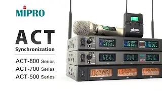How to do ACT sync?｜MIPRO ACT-800 / ACT-700 / ACT-500 Series