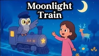 🌙🚂✨ The Magical Moonlight Train and the Land of Sweet Dreams/ Kids Story for Sweet Sleep/✨️💕