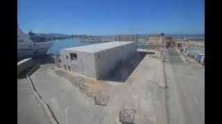 Construction de la premi&egrave;re centrale de g&eacute;othermie marine fran&ccedil;aise - Marseille (13) - Time-lapse