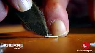 Lavorazione artigianale della filigrana &ndash; GIERRE &ndash; Laboratorio di produzione a Campo Ligure