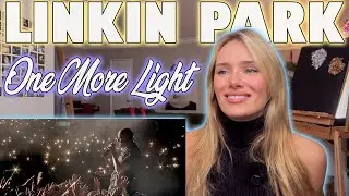 Linkin Park-One More Light!!  Amazing Song!!  Russian Girl First Time Hearing!!