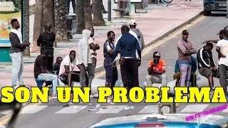 🚨 EL IMPACTO de los MANTEROS 💥 chabolismo, VIOLENCIA y miseria