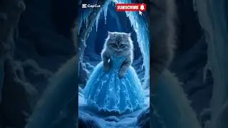 snow cat 5 #catvideos #cat #catdance #cats #funnycatdance #kittendance #shorts #shortsfeed #cute