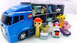 [トミカ]☆世界の高級な車のミニカーを開封してコンボイへ収納☆ホンダ sprunki｜Tomica 