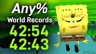 The First 42s - SpongeBob SquarePants: Battle for Bikini Bottom Any% Speedrun World Records