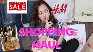 SHOPPING HAUL February 2019 (ZARA Sale Haul + Try-On)