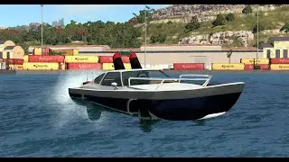 Bruckell Moonhawk boat - BeamNGdrive