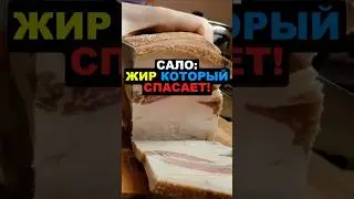 Сало: жир который спасает! #сало #здоровье #рецепты #похудение #кулинария #вкусно #еда #витамины