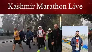 Kashmir Marathon Live J&K CM Omar Abdullah & Bollywood actor Sunil Shetty flag off Kashmir Marathon
