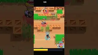 Insane Leon clutch #brawlstars #gaming #games #trending #trendingshorts #viral #viralvideo