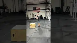 Single leg box jump