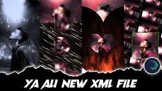 YA ALI HARD XML || NEW TRENDING  XML FILE || BY AMIT CREATION 😔