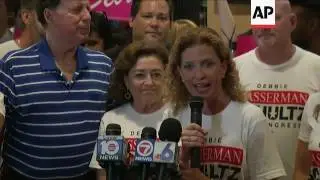 Rep. Wasserman Schultz Beats Primary Challenge