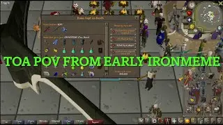 Conquering TOA as a Low Level Early Ironman | Raid 3 TOA Guides and Tips