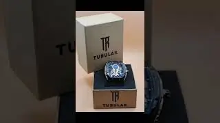 ✨ New Arrival ✨Tubular Skeleton Dial Watch ⌚Unique Space Design 🌌 | Premium Quality📅 Date Display |